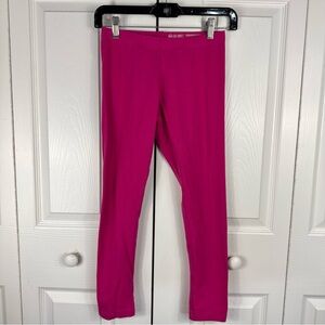 Wonder Nation Girl's Pink Cotton Leggings Cloth Pants Size Large 10-12